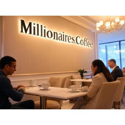 Millionaires.Coffee. Globalna marka podbijająca świat. Kup licencję Exclusive