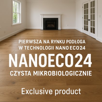 Pierwsza Podłoga Czysta Mikrobiologicznie w Technologii NanoEco24. Zdrowe Życie!